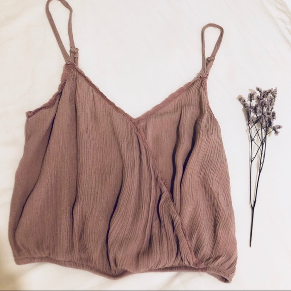 PacSun Tops - { LA Hearts } Wrap Camisole Crop